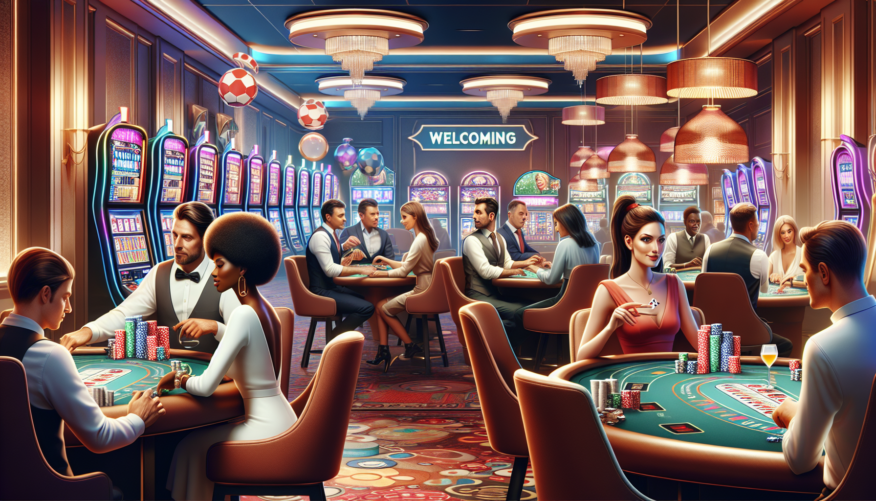 โบนัสต้อนรับสำหรับนักเดิมพันคาสิโนออนไลน์